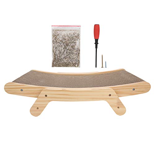 Elgnaura Cat Scratch Board, überdach Pet Wellpaper -Papierspielzeug, Nicht virulent für gut Kratzer von ElgnAura