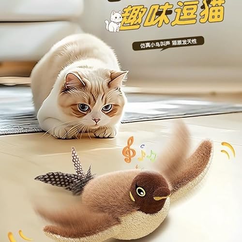 EliphonTowne Interaktive Katze Spielzeug Vogel - Vogel Katze Spielzeugs, elektrische Spielzeug Vogel EliphonTowne Interaktive Katze Spielzeug Vogel - Vogel Katze Spielzeugs, elektrische Spielzeug Vogel von EliphonTowne