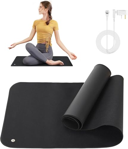 Erdungsmatte mit UK-Kordel – 30 x 100 cm Erdungsmatte, Erdungs-Mauspad, Erdungs-Mauspad, Erdungswell-Matte zur Verbesserung des Schlafs, reduziert Angst und Entzündungen, Füße Yoga Haustier 0808 Erdungsmatte mit UK-Kordel – 30 x 100 cm Erdungsmatte, Erdungs-Mauspad, Erdungs-Mauspad, Erdungswell-Matte zur Verbesserung des Schlafs, reduziert Angst und Entzündungen, Füße Yoga Haustier 0808 von EliphonTowne