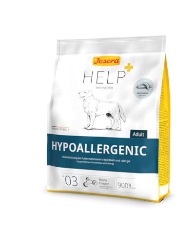 Josera Help Hypoallergenic Hund bei Futtermittelunverträglichkeit und -allergie 900g von Josera