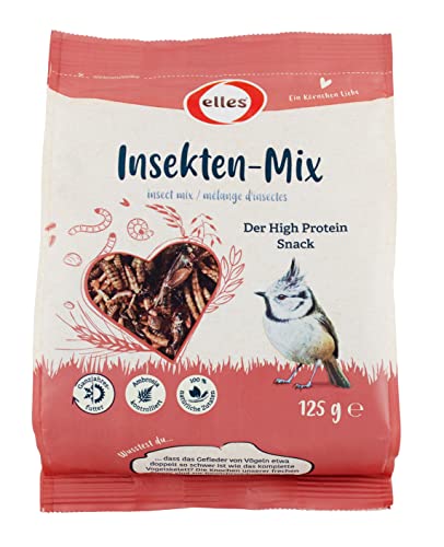 Elles Insektenvielfalt, Vogelfutter für Wildvögel, 1er Pack (1 x 0.12 kilograms) von Elles