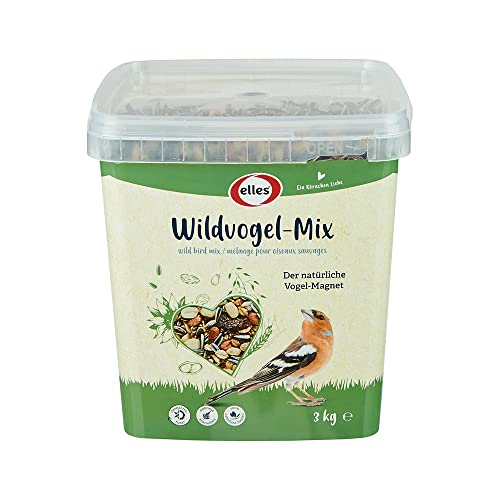 Elles Wildvogelmix 3 kg im Eimer Ergänzungsfutter von Elles