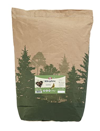 Elles Wildvogelfutter 20kg I Vielfältige & nährstoffreiche Kraftmischung | Für Körner- & Gemischtfresser | Artgerechtes Ganzjahresfutter | Ambrosia kontrolliert Elles Wildvogelfutter 20kg I Vielfältige & nährstoffreiche Kraftmischung | Für Körner- & Gemischtfresser | Artgerechtes Ganzjahresfutter | Ambrosia kontrolliert von Elles