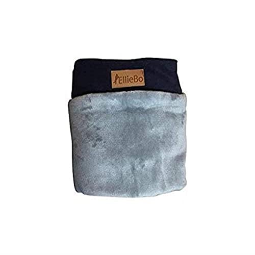 Ellie-Bo Ersatzbezug für Hundebett aus Cordstoff mit Kunstpelz-Oberseite, 56 x 41 cm, Gr. S, Blau/Grau Ellie-Bo Ersatzbezug für Hundebett aus Cordstoff mit Kunstpelz-Oberseite, 56 x 41 cm, Gr. S, Blau/Grau von Ellie-Bo
