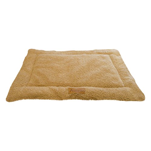 Ellie-Bo Hundebett aus Sherpa-Fleece, beige, geeignet für Hundekäfig mit 76 cm Ellie-Bo Hundebett aus Sherpa-Fleece, beige, geeignet für Hundekäfig mit 76 cm von Ellie-Bo
