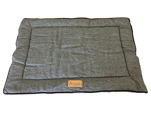 Ellie-Bo Wende-Hundebett, Tweed und Kunstfell, für Hundekäfige in Größe L mit 91 cm, grau Ellie-Bo Wende-Hundebett, Tweed und Kunstfell, für Hundekäfige in Größe L mit 91 cm, grau von Ellie-Bo