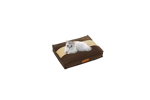 Ellie-Bo Käfig 61 cm Hund oder Box klein 56 cm x 41 cm braun gestreift & Creme Hundebett Ellie-Bo Käfig 61 cm Hund oder Box klein 56 cm x 41 cm braun gestreift & Creme Hundebett von Ellie-Bo