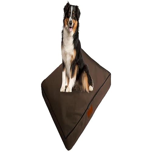 Ellie-Bo Orthopädisches Hundebett für Hundekäfig, wasserfest, aus Memory-Schaumstoff, Größe S, 61 cm, Braun von Ellie-Bo