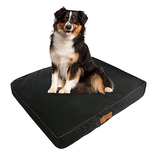 Ellie-Bo Wasserdicht Memory Foam Orthopädisches Hundebett für Hundekäfig/Box, 2 x große, 122 cm, Schwarz Ellie-Bo Wasserdicht Memory Foam Orthopädisches Hundebett für Hundekäfig/Box, 2 x große, 122 cm, Schwarz von Ellie-Bo
