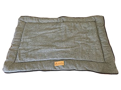 Ellie-Bo Wende-Hundebett, Tweed und graues Kunstfell, für Hundekäfige in Größe XL mit 107 cm Ellie-Bo Wende-Hundebett, Tweed und graues Kunstfell, für Hundekäfige in Größe XL mit 107 cm von Ellie-Bo