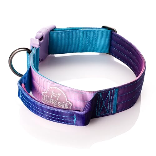 Ellieps Shop Taktisches Hundehalsband mit Kontrollgriff, verstellbar, strapazierfähig, Training und Spaziergang für mittelgroße und große Rassen Ellieps Shop Taktisches Hundehalsband mit Kontrollgriff, verstellbar, strapazierfähig, Training und Spaziergang für mittelgroße und große Rassen von Ellieps Shop