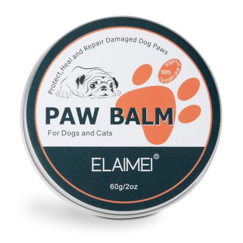 Ellisalano Paw Balm Schutzcreme für feuchtigkeitsspendende Haustierpfoten (Für Hunde und Katzen) von Ellisalano