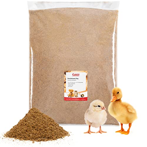 Elmato 13751 Spezial Buddelsand für Hühner, Wachteln, Enten 5kg von Elmato