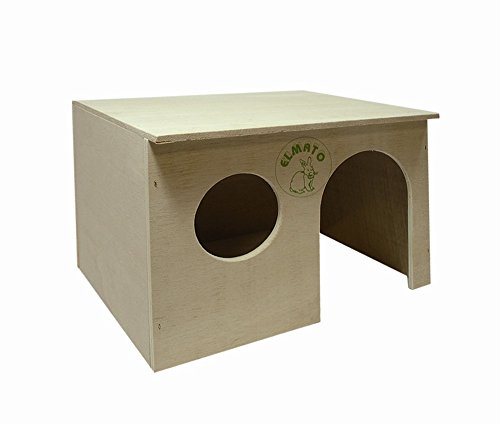 Elmato Chinchillahaus, Hasenhaus,Zwerghasenhaus,Meerschweinchenhaus *NEU* von Elmato