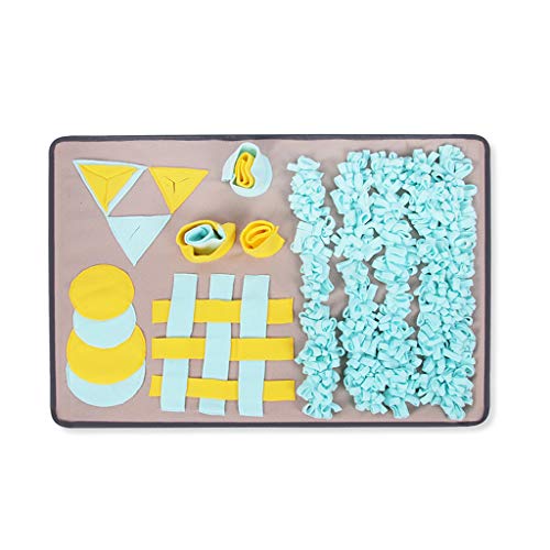 Elnwnnkc Schnupftabak Matte Nase Geruch Training Schnüffeln Pad Langsame Fütterung Schüssel Lebensmittel Spender Teppich Entlasten Stress Puzzle Elnwnnkc Schnupftabak Matte Nase Geruch Training Schnüffeln Pad Langsame Fütterung Schüssel Lebensmittel Spender Teppich Entlasten Stress Puzzle von Elnwnnkc