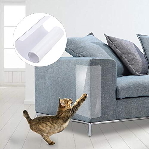 Elprico Möbelschutz, Klauenschutz, Couchschutz, Katzenschutzmittel S/M/L 2 STK. Für Sofamöbel Für Türhaus (M) von Elprico