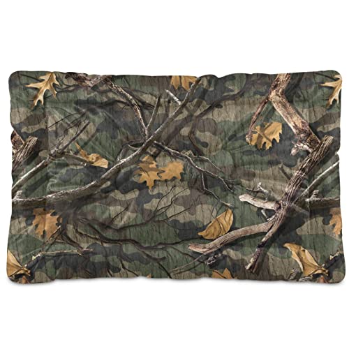 Emelivor Woods Hunde- und Katzenbett, waschbar, rutschfest, bequem, atmungsaktiv, für kleine und mittelgroße und große Hunde, 45,7 x 61 cm von Emelivor