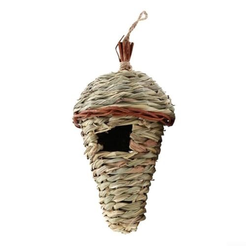 Hängendes Kolibri-Häuser, handgewebt, Stroh, Vogelnest, Outdoor, Garten, Terrasse, Dekoration Hängendes Kolibri-Häuser, handgewebt, Stroh, Vogelnest, Outdoor, Garten, Terrasse, Dekoration von Emiif