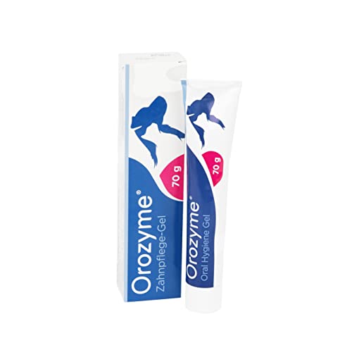 Emmi-pet 1x Orozyme Zahnpflege-Gel für Hunde & Katzen mit Selbstreinigungsfunktion I Zahnpasta für effektive Maulhygiene I Hundezahnpasta gegen Zahnstein, Mundgeruch & für die optimale Balance von Emmi-pet