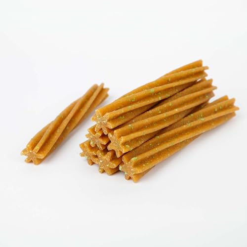 emmi-pet Happy Dentalsticks Clean Plus - Hundezahnpflege Kaustangen für Hunde ab 10kg - 3er Set - Dental Sticks gegen Zahnstein & Mundgeruch - Zahnpflege Hund - Kaustangen Hund - Ohne Farbstoffe von Emmi-pet