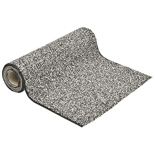 Emmtore Steinfolie Grau Steinfolie für Teich Teichrand Bachlauf Ufer, Teichfolie Kiesfolie Teichzubehör, Natürliches Design 150x60 cm von Emmtore