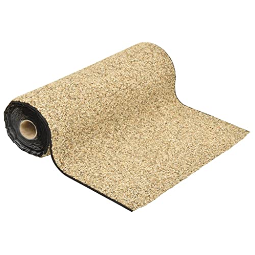 Emmtore Steinfolie Natur-Sand Steinfolie für Teich Teichrand Bachlauf Ufer, Teichfolie Kiesfolie Teichzubehör, Natürliches Design 500x60 cm Emmtore Steinfolie Natur-Sand Steinfolie für Teich Teichrand Bachlauf Ufer, Teichfolie Kiesfolie Teichzubehör, Natürliches Design 500x60 cm von Emmtore