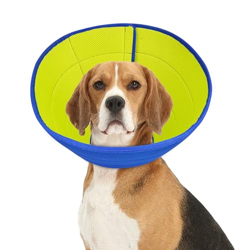 Emwel Hundehalsband aus weichem Netzstoff nach Operationen, verhindert Lecken, verstellbares E-Kragen für Wundschutz, bequem und leicht für große Hunde Emwel Hundehalsband aus weichem Netzstoff nach Operationen, verhindert Lecken, verstellbares E-Kragen für Wundschutz, bequem und leicht für große Hunde von Emwel