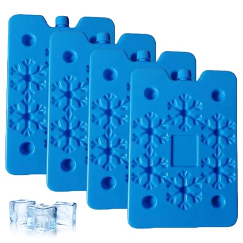 4PCS -Eisbeutel, 6x4 -Zoll -Referenzierbar und Wiederverwendbare Eisbeutel für Kühler, ideal für Zuhause, Picknick, Reisepackung 4PCS -Eisbeutel, 6x4 -Zoll -Referenzierbar und Wiederverwendbare Eisbeutel für Kühler, ideal für Zuhause, Picknick, Reisepackung von Enbebamd
