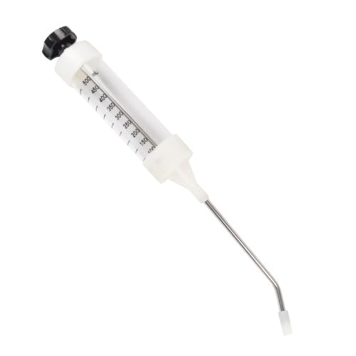 Enborpe Tierärztliche Fütterungspistole, 500 ml Tierarzneimittelspender, Metall-Trockenpistole mit Dosiskontrolle, 34,5 cm Länge Enborpe Tierärztliche Fütterungspistole, 500 ml Tierarzneimittelspender, Metall-Trockenpistole mit Dosiskontrolle, 34,5 cm Länge von Enborpe
