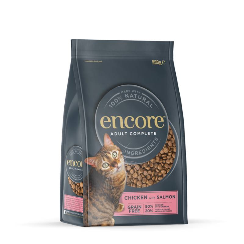 Encore Cat Huhn mit Lachs - Sparpaket: 2 x 800 g von Encore