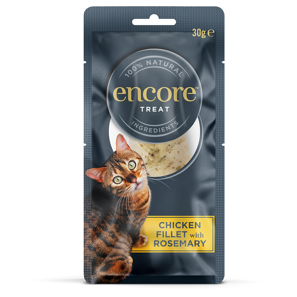 Encore Cat Treat Hähnchenfilet mit Rosmarin - 30 g von Encore