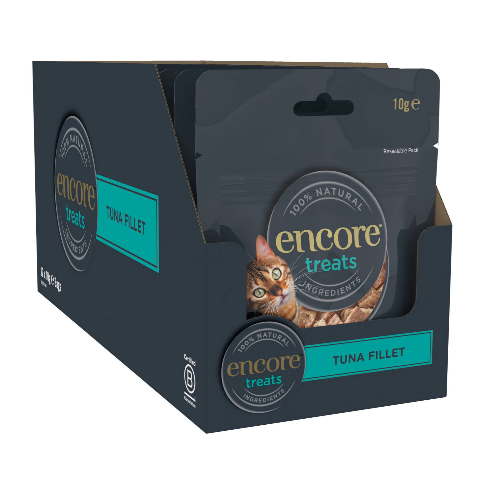 Encore Cat Treats mit Thunfischfilet - 10 g von Encore