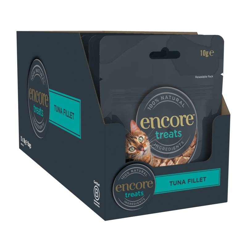Encore Cat Treats mit Thunfischfilet - Sparpaket: 6 x 10 g Encore Cat Treats mit Thunfischfilet - Sparpaket: 6 x 10 g von Encore