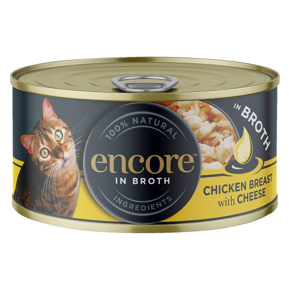 Encore Dose 48 x 70 g - Hühnerbrust und Käse von Encore