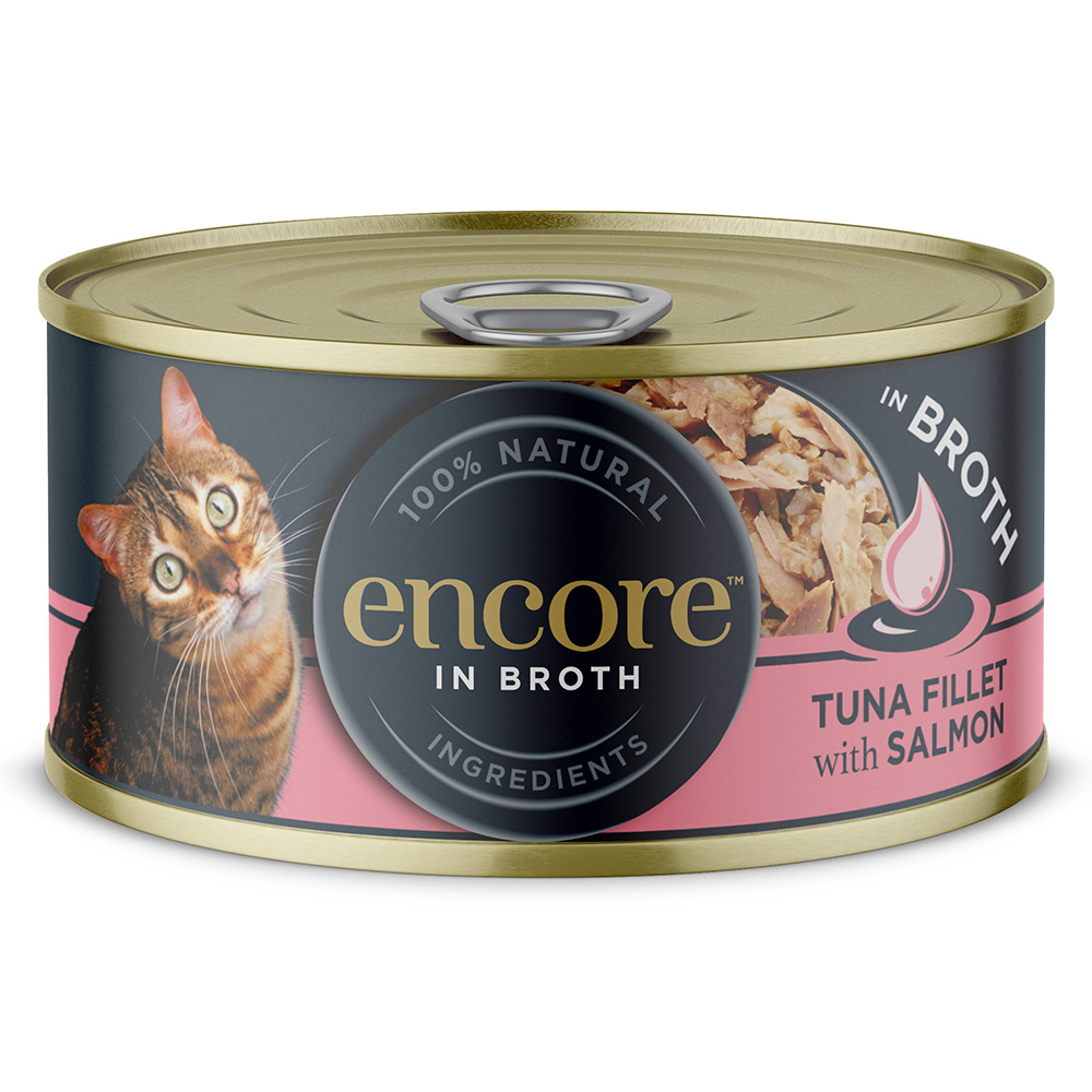 Sparpaket Encore Dose 32 x 70 g - Thunfischfilet mit Lachs Sparpaket Encore Dose 32 x 70 g - Thunfischfilet mit Lachs von Encore