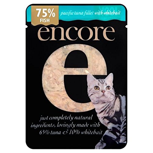 Zugabe Katze Beutel Thunfisch & Whitebait 70G (Packung mit 2) von Encore