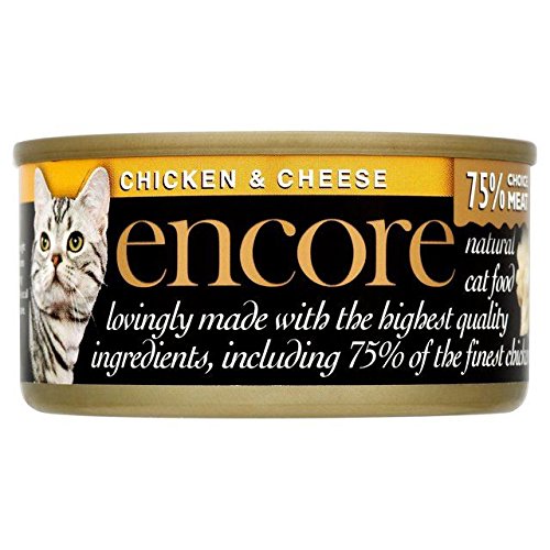 Zugabe Katze Zinn Huhn & Käse 70G (Packung mit 2) von Encore