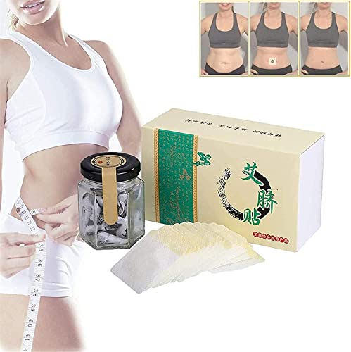 Endxedio 30/60 Pcs Herbal Belly Patch,Effective Ancient Remedy Healthy Detox Slimming Belly Pellet,Natural Herbal Chinese Medicine Belly Sticker,Perfect Detox Slimming Patch (60pcs-Old) von Endxedio
