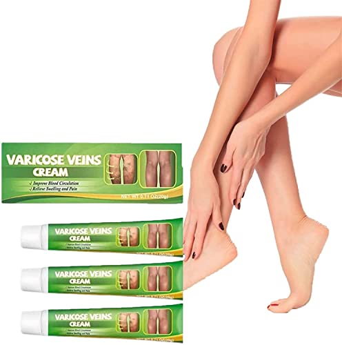 VeinSmoothing Varicose Veins Cream,Vein Care Fading Cream,Spider Leg Repair Cream,Varicose Veins Treatment Cream,Eliminate Varicose Veins and Spider Veins (3pcs) von Endxedio