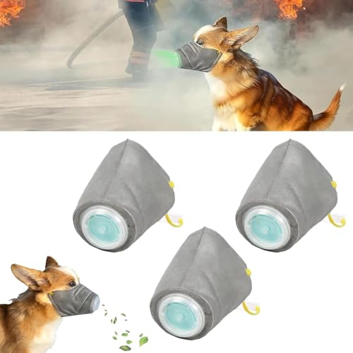 Hunderauchmaske, Hunde-Feuermaske, Hunde-Atemschutzmaske, wiederverwendbare Hundemaulkörbe, Hunde-Luftfiltermaske für große Hunde und kleine Hunde, wiederverwendbare Hundemaske, Hunderauchmaske, Hunde-Feuermaske, Hunde-Atemschutzmaske, wiederverwendbare Hundemaulkörbe, Hunde-Luftfiltermaske für große Hunde und kleine Hunde, wiederverwendbare Hundemaske, von Endyniner
