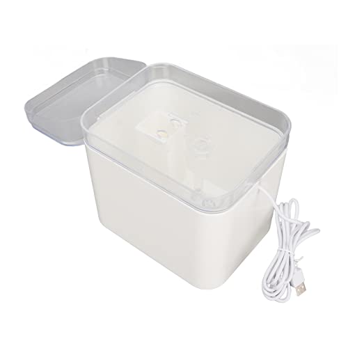 Enforose Katzenwasserbrunnen, 3,8 l, intelligenter, leiser, automatischer Filterzyklus, 2-in-1-Wasserspender für Haustiere mit Tablett, leicht zu reinigen, BPA-frei, für Katzen, (EnforoseT3BDI-11) von Enforose