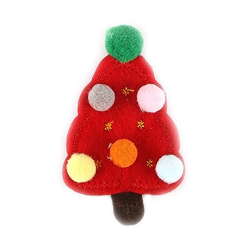 Enforose Quietschspielzeug für Hunde, weiches Plüschtier, Weihnachtsthema, Bezauberndes, feines Nähen, bissfestes Stofftier für Haustiere, um sie zu beschäftigen (Type 2) von Enforose