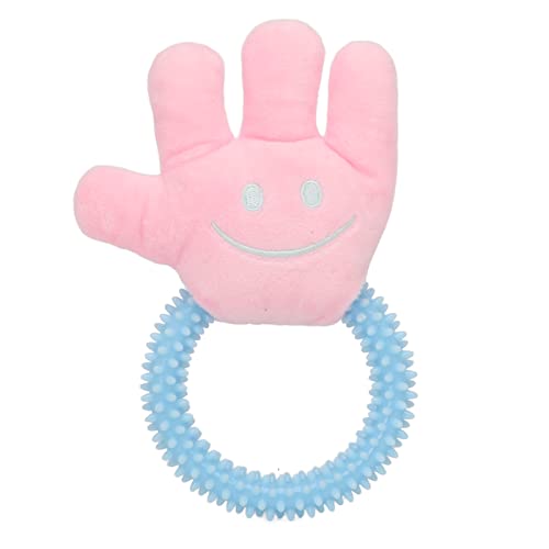 Enforose Zahnungsspielzeug für Hunde, 12,4 x 20,1 cm, Zahnreinigung, lindert Langeweile, weich, bissfest, Gratring, Hundespielzeug, robust, sicher, Zahnhilfe für kleine Hunde Enforose Zahnungsspielzeug für Hunde, 12,4 x 20,1 cm, Zahnreinigung, lindert Langeweile, weich, bissfest, Gratring, Hundespielzeug, robust, sicher, Zahnhilfe für kleine Hunde von Enforose