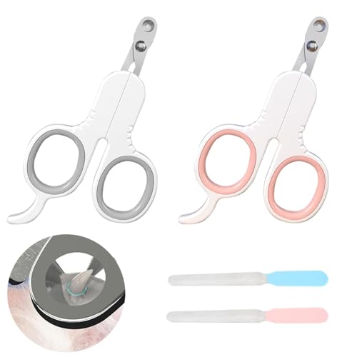 EnixwH 2 Krallenschere Katzen, Katzenkrallen Schneider mit Nagelfeile, Katzen Krallenschneider für Anfänger Geeignet, Katzen Nagelschere, für Mittlere und Kleine Haustiere Krallenpflege EnixwH 2 Krallenschere Katzen, Katzenkrallen Schneider mit Nagelfeile, Katzen Krallenschneider für Anfänger Geeignet, Katzen Nagelschere, für Mittlere und Kleine Haustiere Krallenpflege von EnixwH