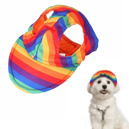 EnixwH Hunde Cap Verstellbar Sonnenschutz, Hunde Mütze Geeignet für Kleine, Hundecap mit Ohrlöchern Sonnenhut Benutzt für Sonnenschutz, Hundehüte Einstellbereich Kopfumfang: 29–37 cm (Farbe) EnixwH Hunde Cap Verstellbar Sonnenschutz, Hunde Mütze Geeignet für Kleine, Hundecap mit Ohrlöchern Sonnenhut Benutzt für Sonnenschutz, Hundehüte Einstellbereich Kopfumfang: 29–37 cm (Farbe) von EnixwH