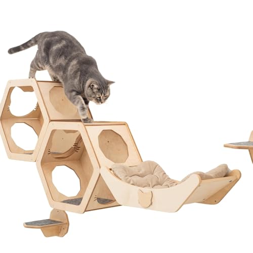 Wand-Katzenregale aus Holz für Katzen, Katzenmöbel – Katzenregal aus Holz, Wandmontage, Katzen-Wandmöbel, rustikale Katzendekoration, Katzenliebhaber, Geschenk Wand-Katzenregale aus Holz für Katzen, Katzenmöbel – Katzenregal aus Holz, Wandmontage, Katzen-Wandmöbel, rustikale Katzendekoration, Katzenliebhaber, Geschenk von Enjoy The Wood