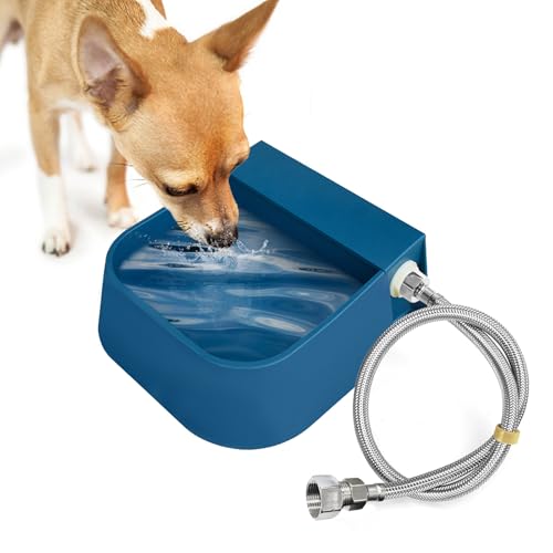 Enjoying Automatischer Bewässerungsnapf für Hunde mit 1,9 cm Anti-Biss-Metallrohr, 2 l für den Innen- und Außenbereich, automatischer Wasserspender für Haustiere, Schwimmerventil, Nutztierbewässerung Enjoying Automatischer Bewässerungsnapf für Hunde mit 1,9 cm Anti-Biss-Metallrohr, 2 l für den Innen- und Außenbereich, automatischer Wasserspender für Haustiere, Schwimmerventil, Nutztierbewässerung von Enjoying