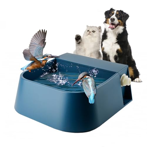 Enjoying Haustier Automatischer Wasserspender 2L Haustier-Trinkbrunnen mit Wasserventil für Hunde, Katzen, Kaninchen und Hühner von Enjoying