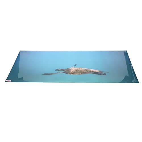 Entatial Aquarium Hintergrundpapier Aquarium Deko Aufkleber stofffrei klebender PVC U-Boot Aufkleber von Entatial