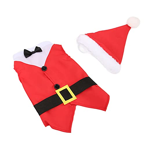 Haustier-Weihnachtskostüm, bequemes Hundeweihnachtskostüm für den täglichen Gebrauch für Partys(m) von Entatial
